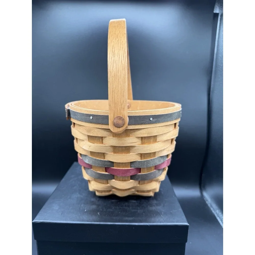 Bradford Basket Company 1998 6x5 Round Series 🧺✨ Handcrafted Basket